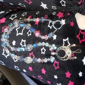 Glass and Crystal necklace